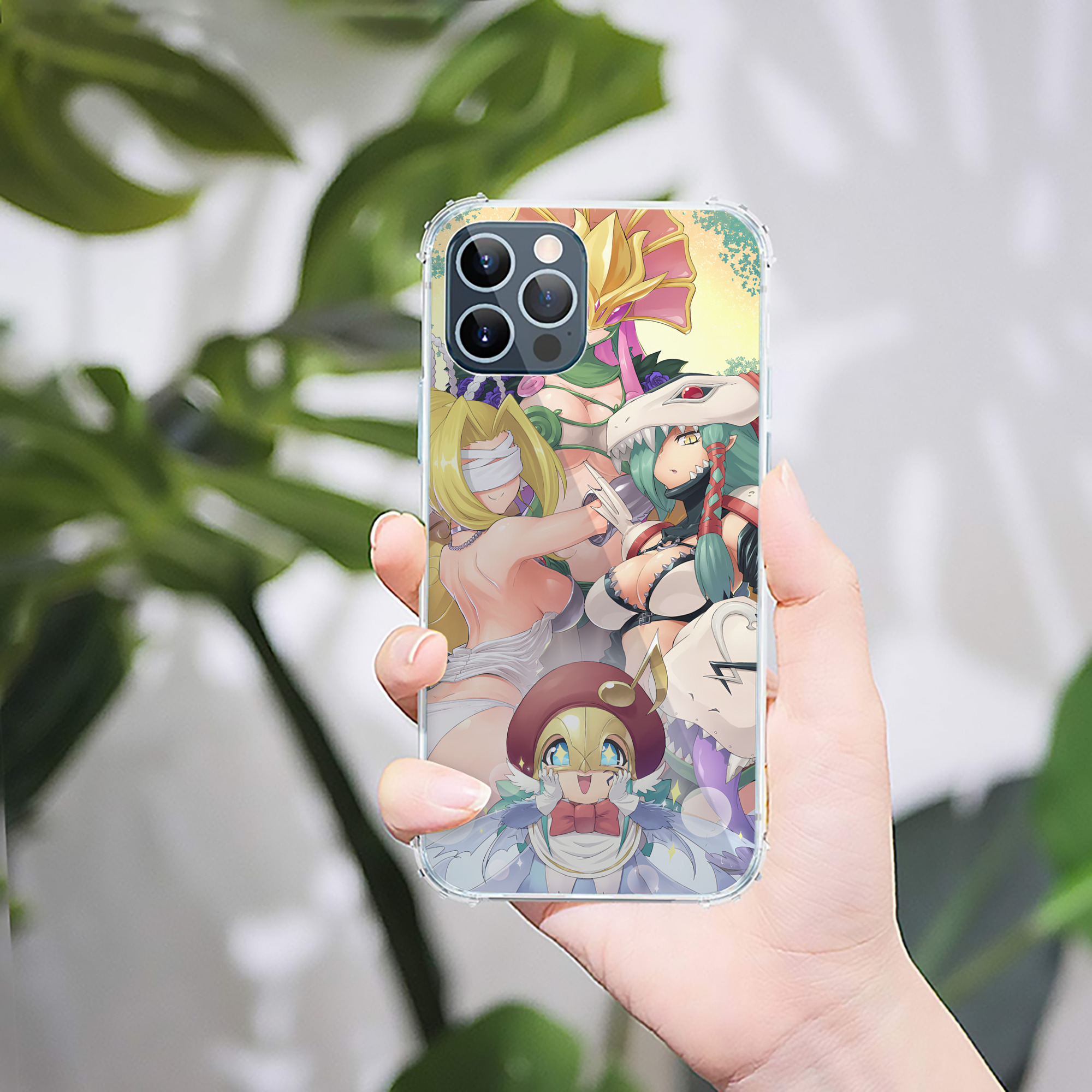 （画像用） Digimon デジタルモンスター/デジモン 【iPhone 12シリーズ対応】透明スマホケース（クリアソフトケース）